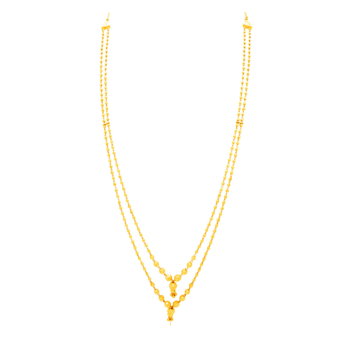 Effortless Style Long Gold Necklace