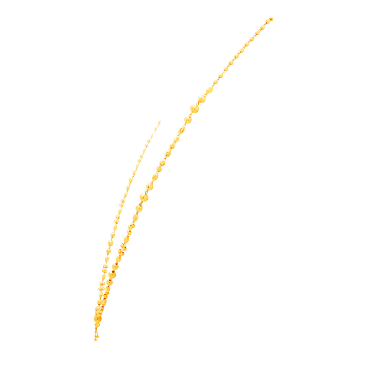 Subtle Shine Gold Mala
