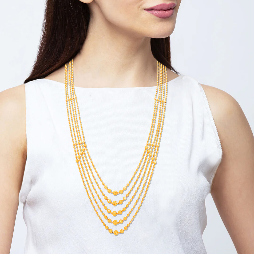 Golden Serenade Gold Layer Necklace
