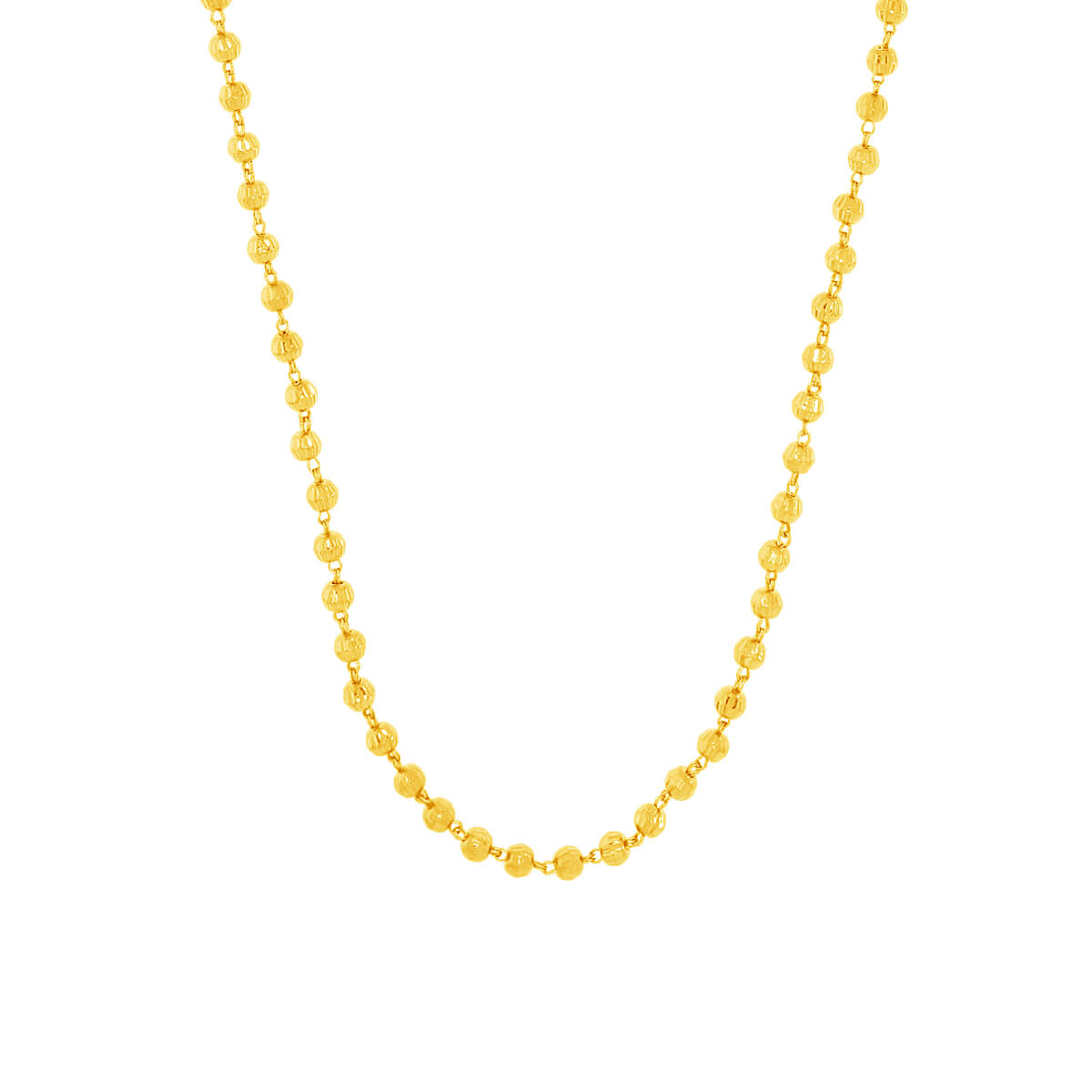 Minimal Charm Gold Mala