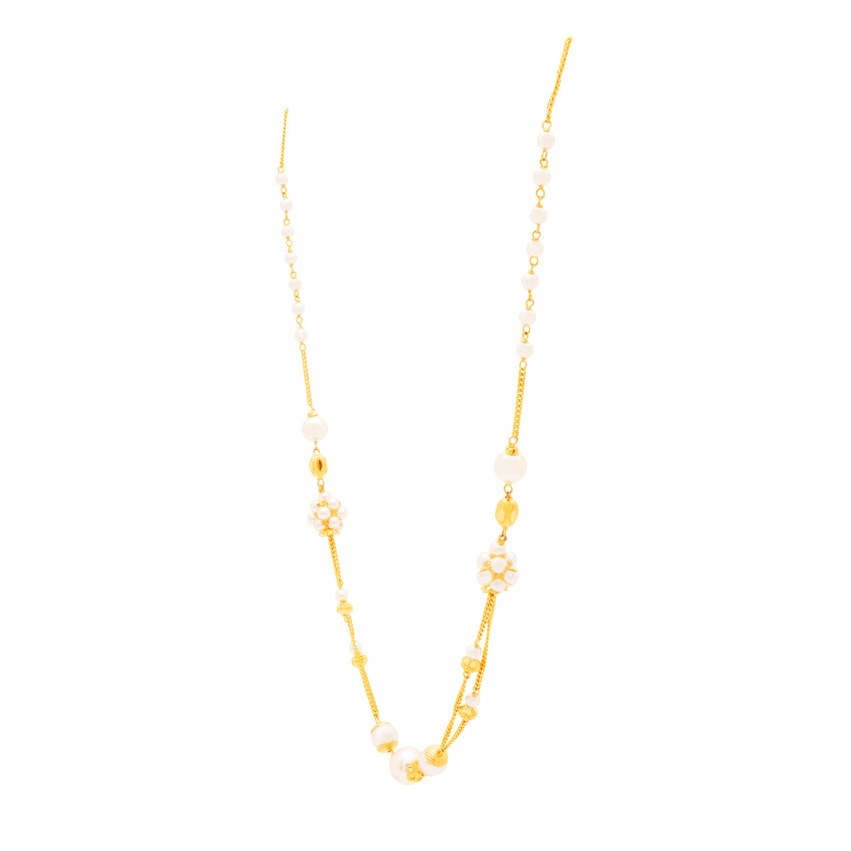 Radiant Simplicity Gold Mala