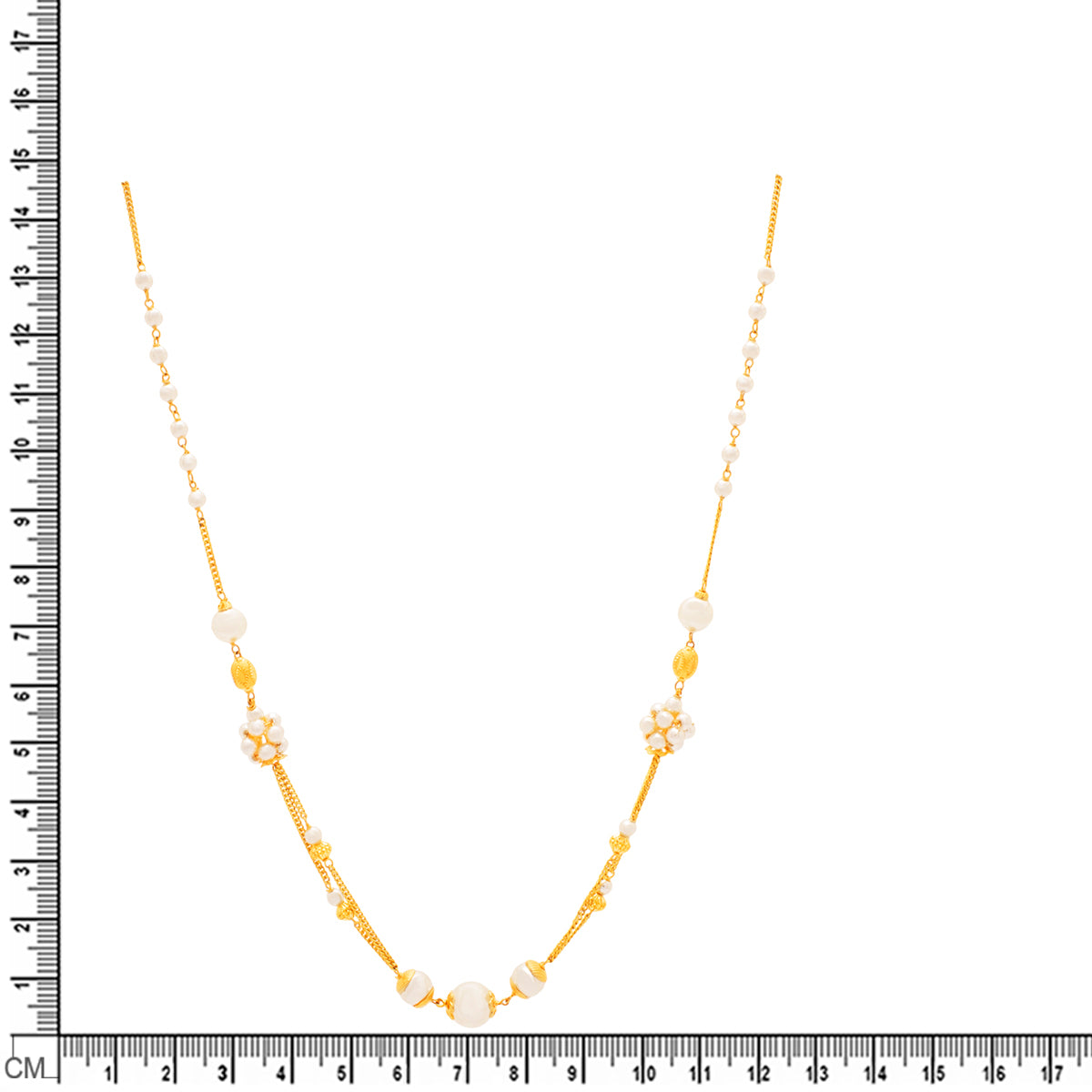 Radiant Simplicity Gold Mala