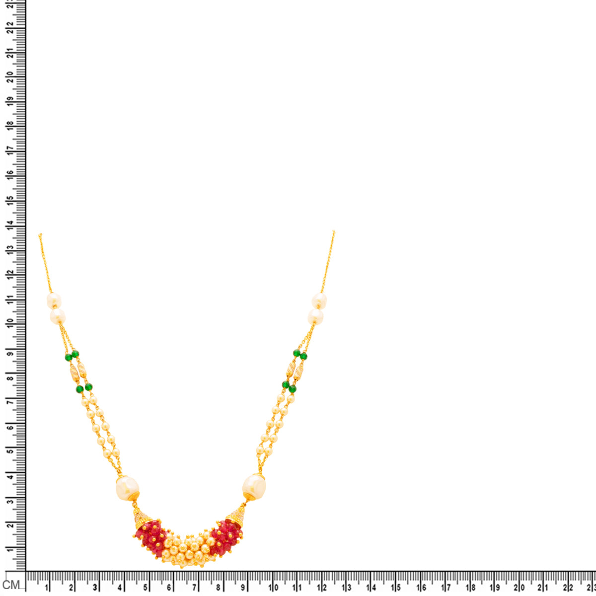 Chromatic Charm Gold Mala