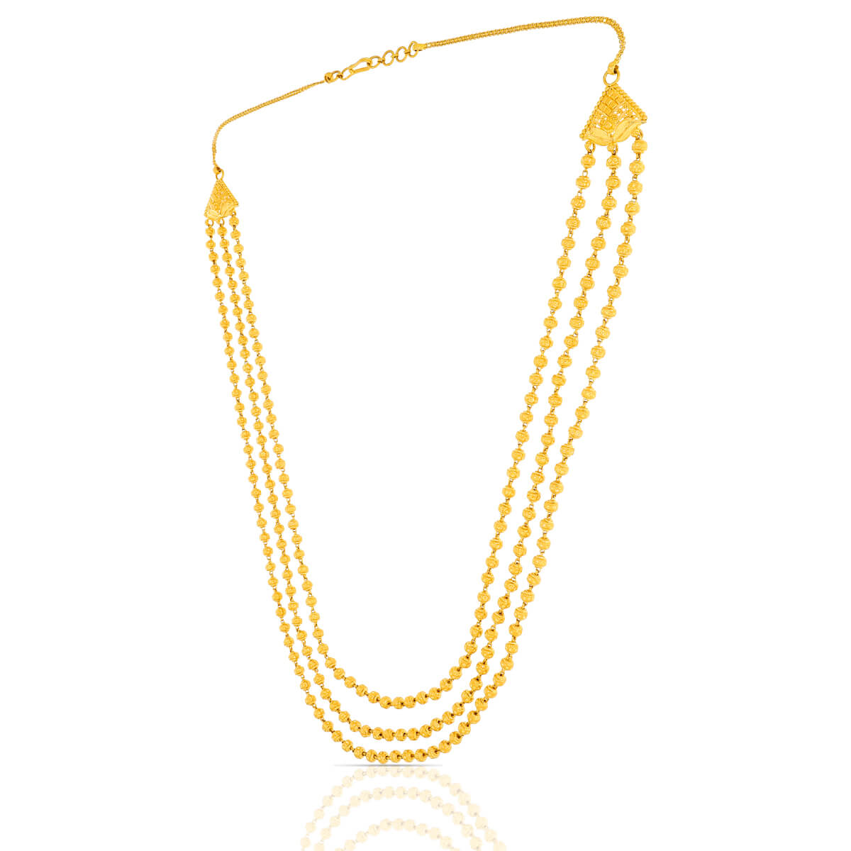 Serene Glow Gold Mala