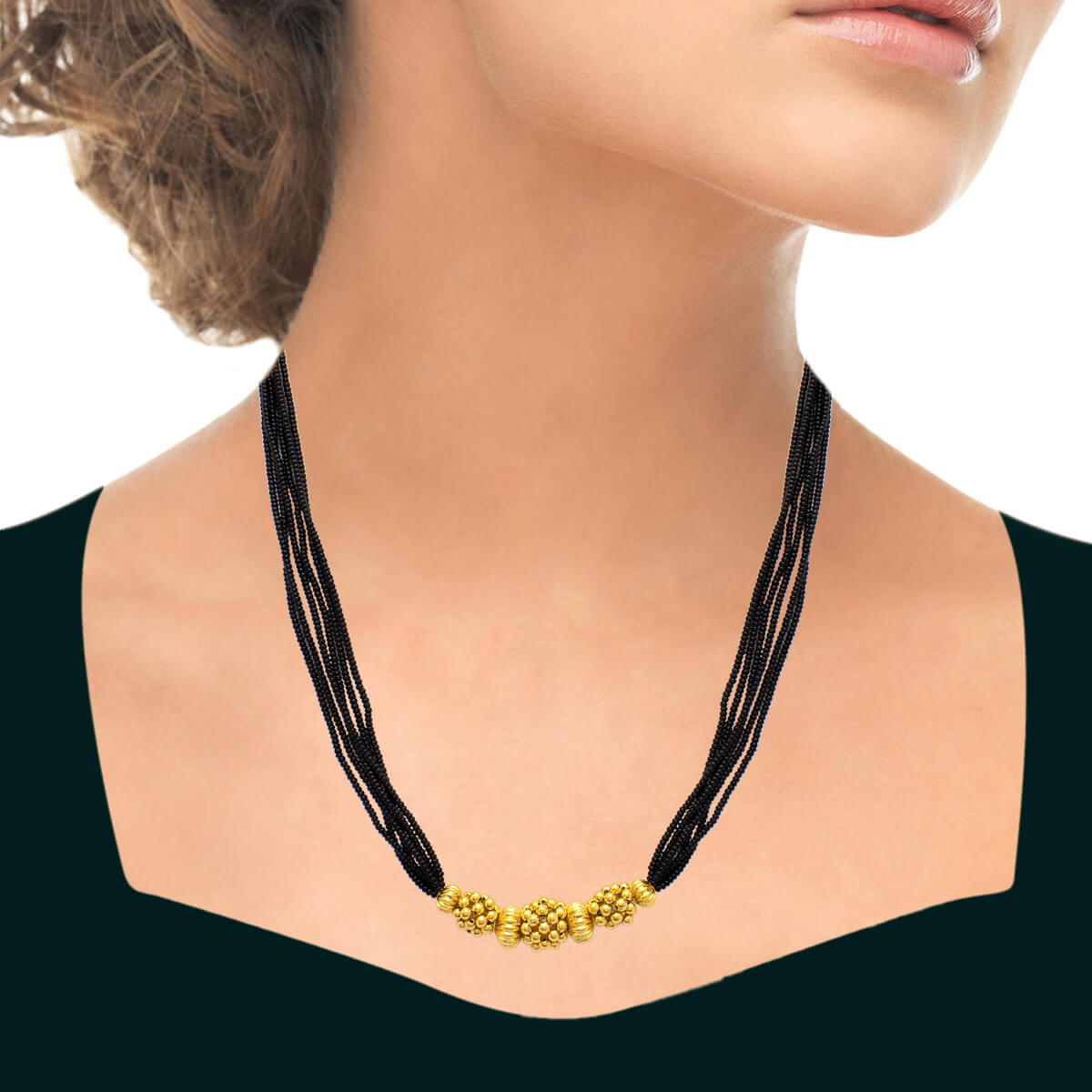 Bold Glow Gold Mala