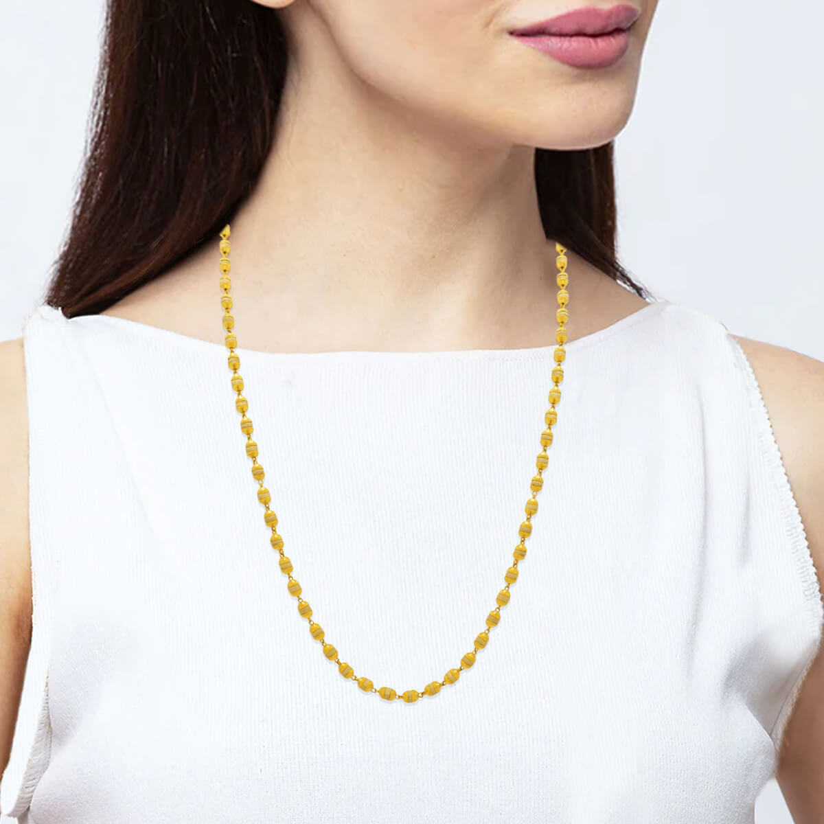 Effortless Style Gold Mala