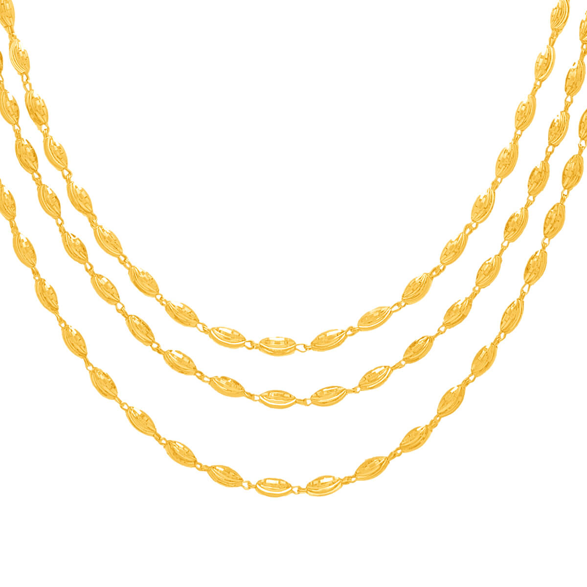 Enchanted Glow Gold Layer Necklace