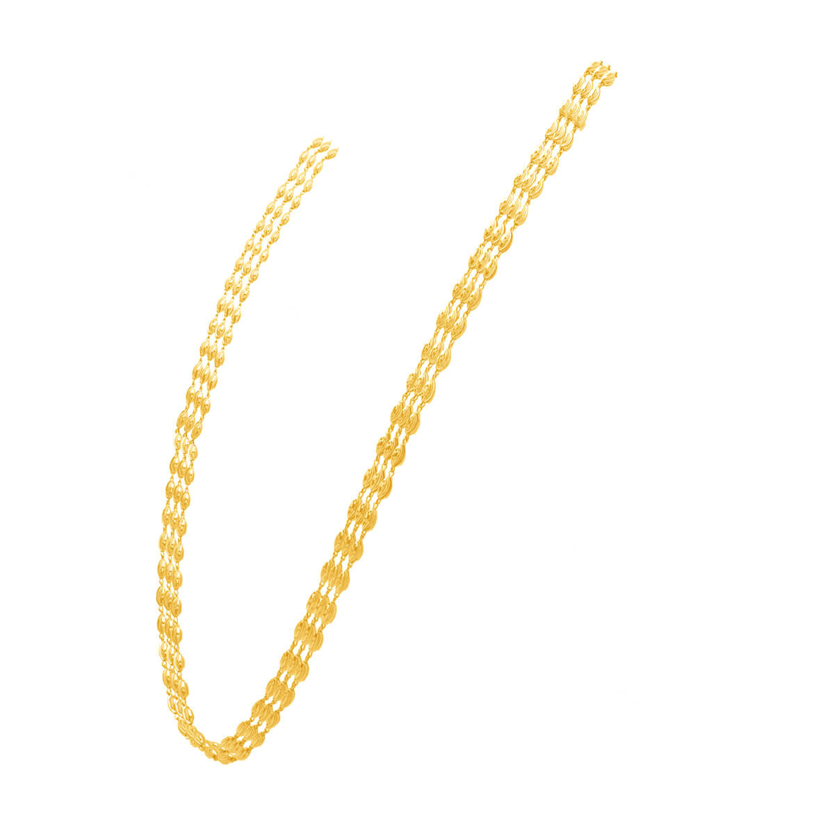 Enchanted Glow Gold Layer Necklace