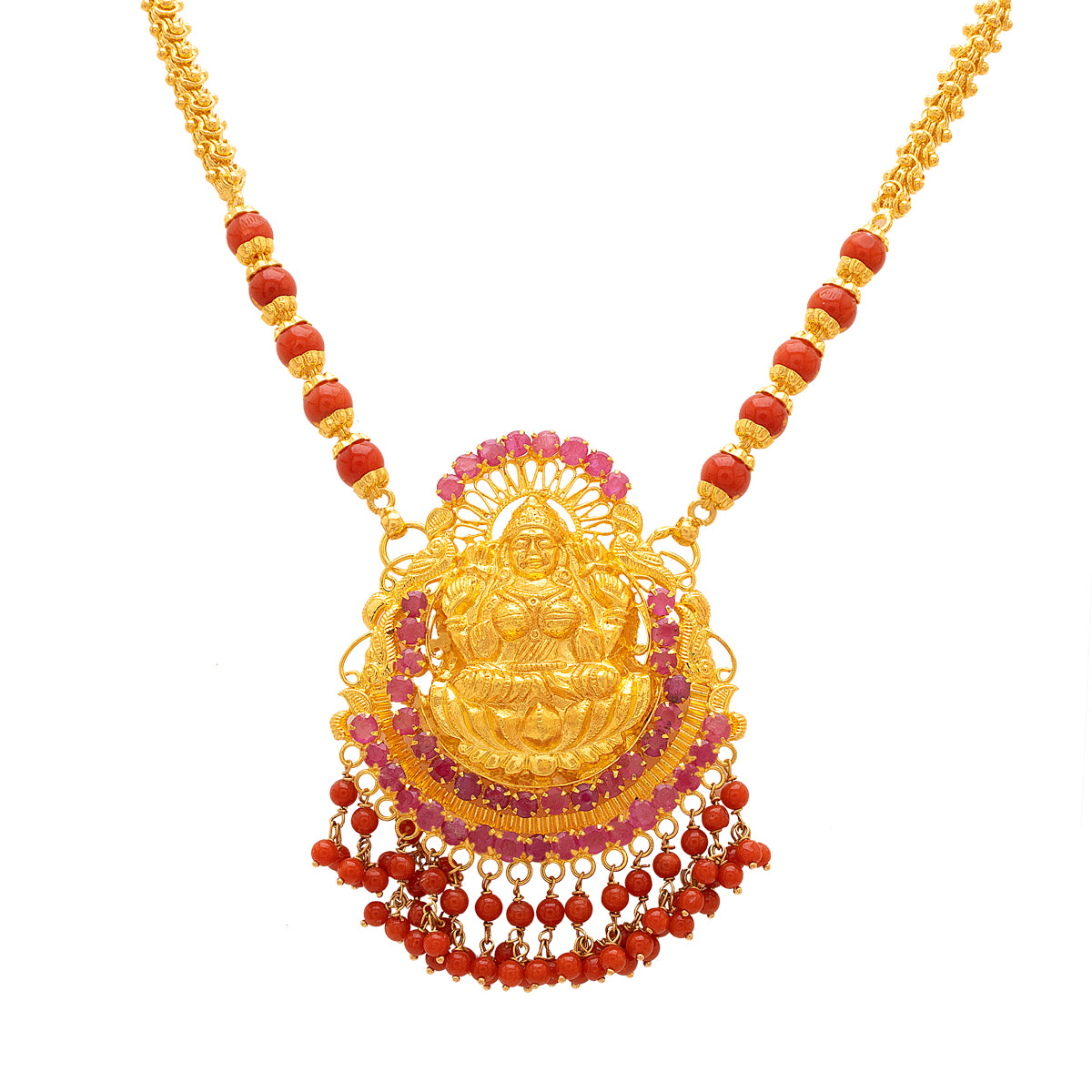 Vintage Glow Gold Mala