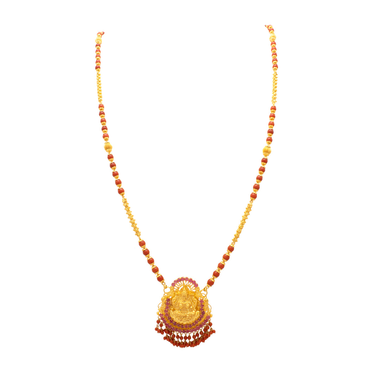 Vintage Glow Gold Mala