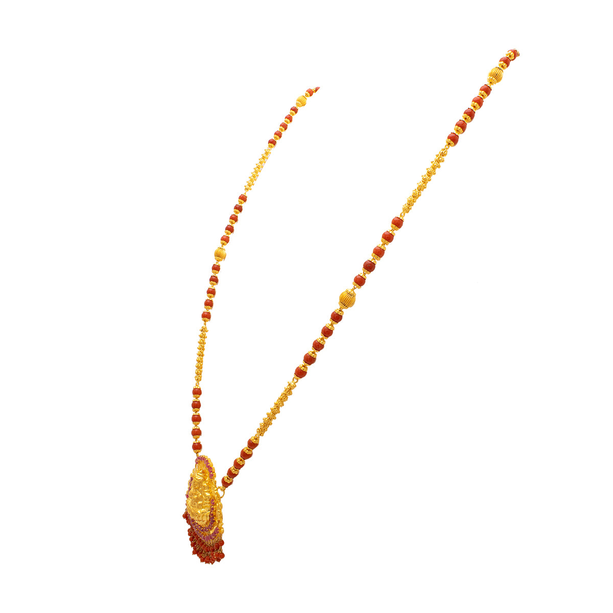 Vintage Glow Gold Mala