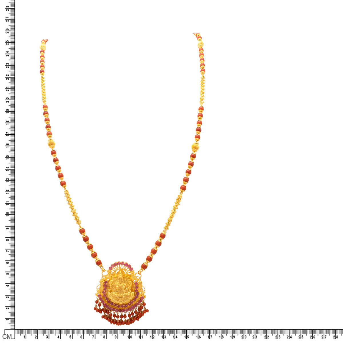 Vintage Glow Gold Mala