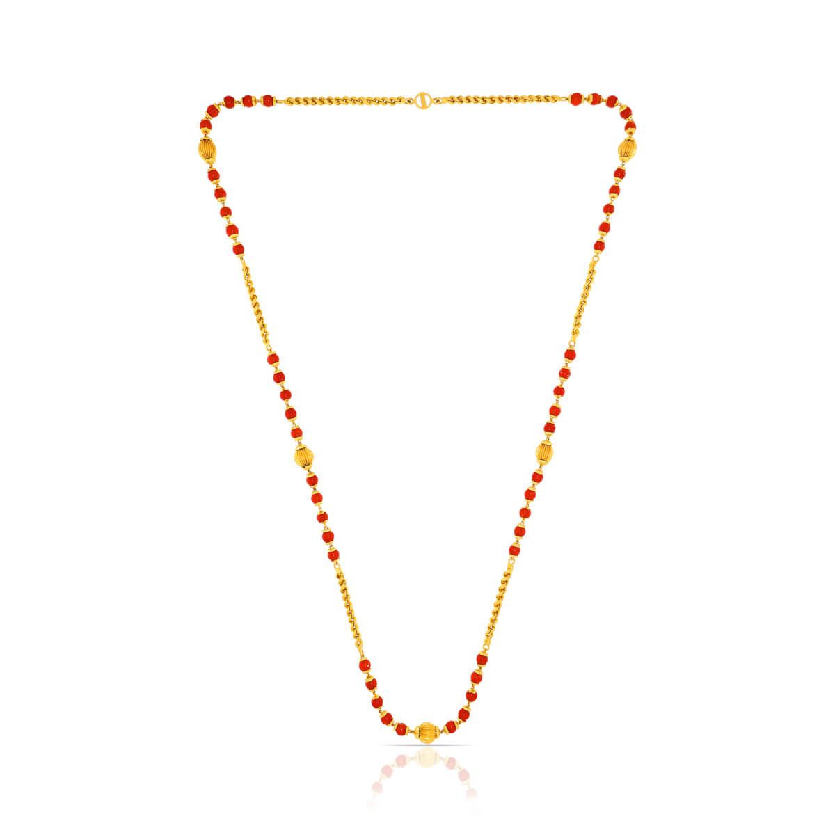 Contemporary Glow Gold Mala