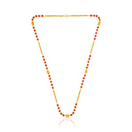 Contemporary Glow Gold Mala