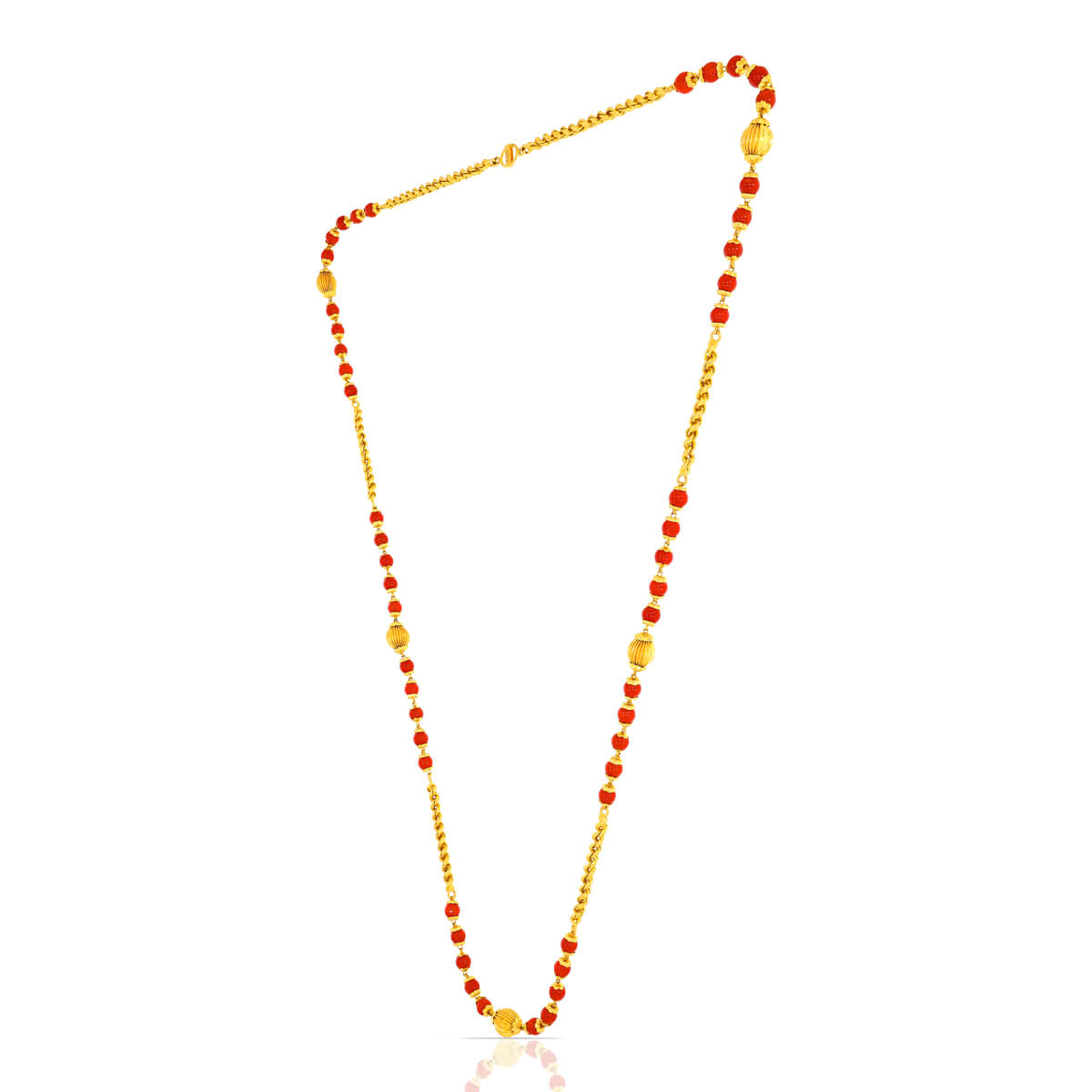 Contemporary Glow Gold Mala