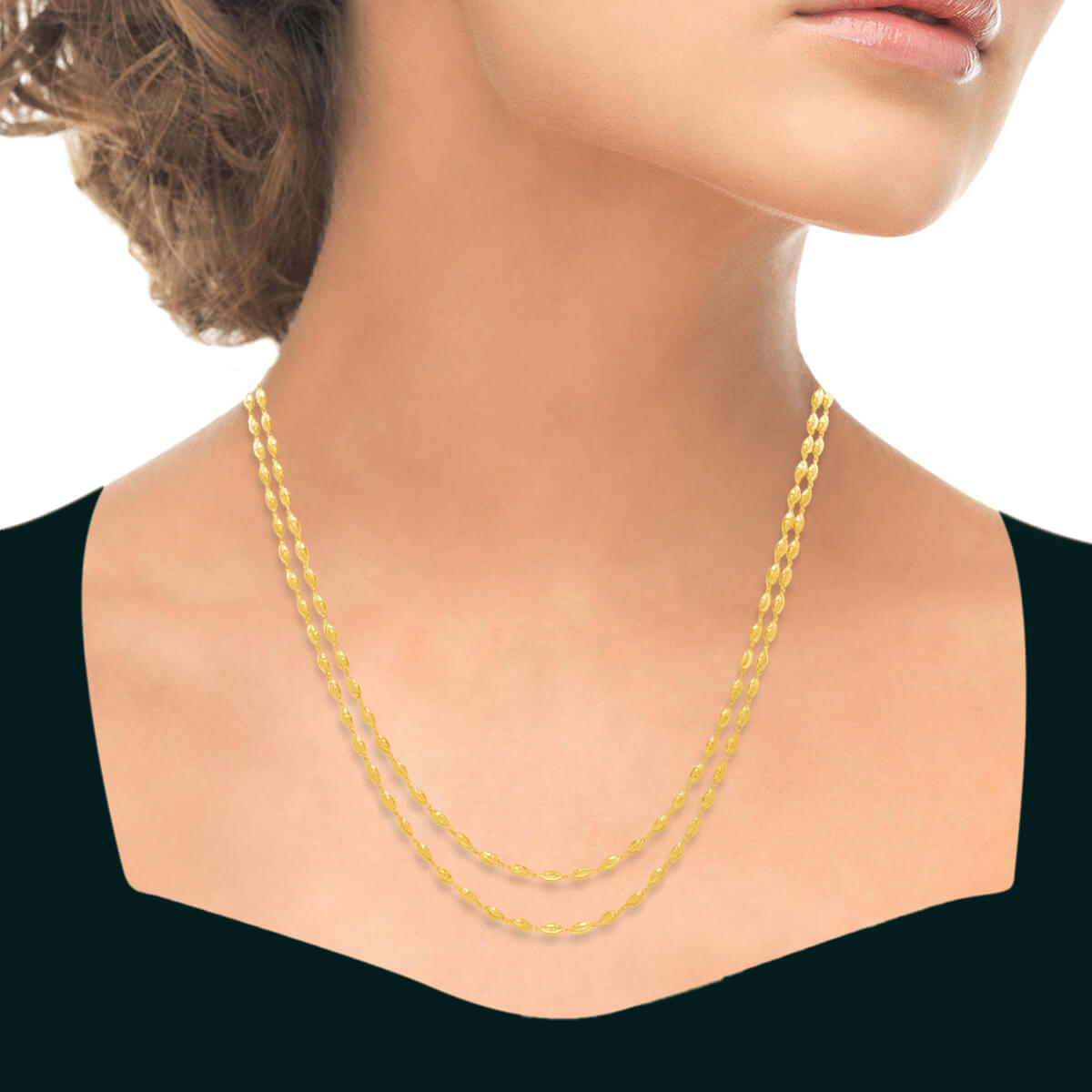 Royal Gleam Gold Layer Necklace