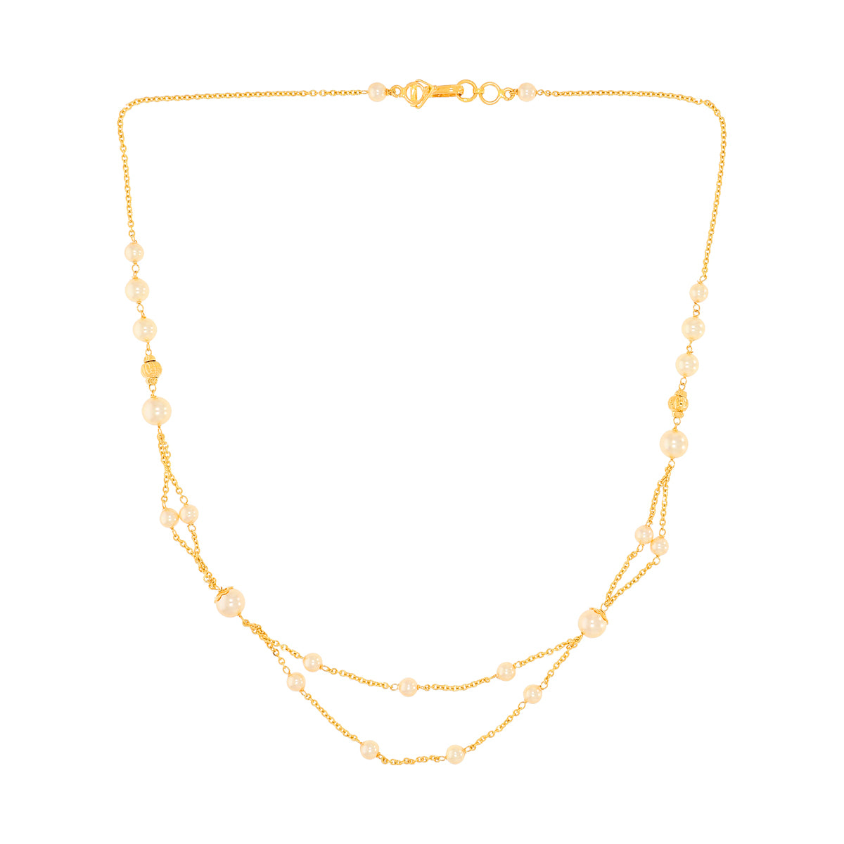 Gentle Radiance Gold Mala