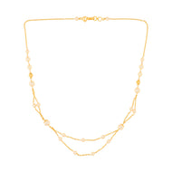 Gentle Radiance Gold Mala