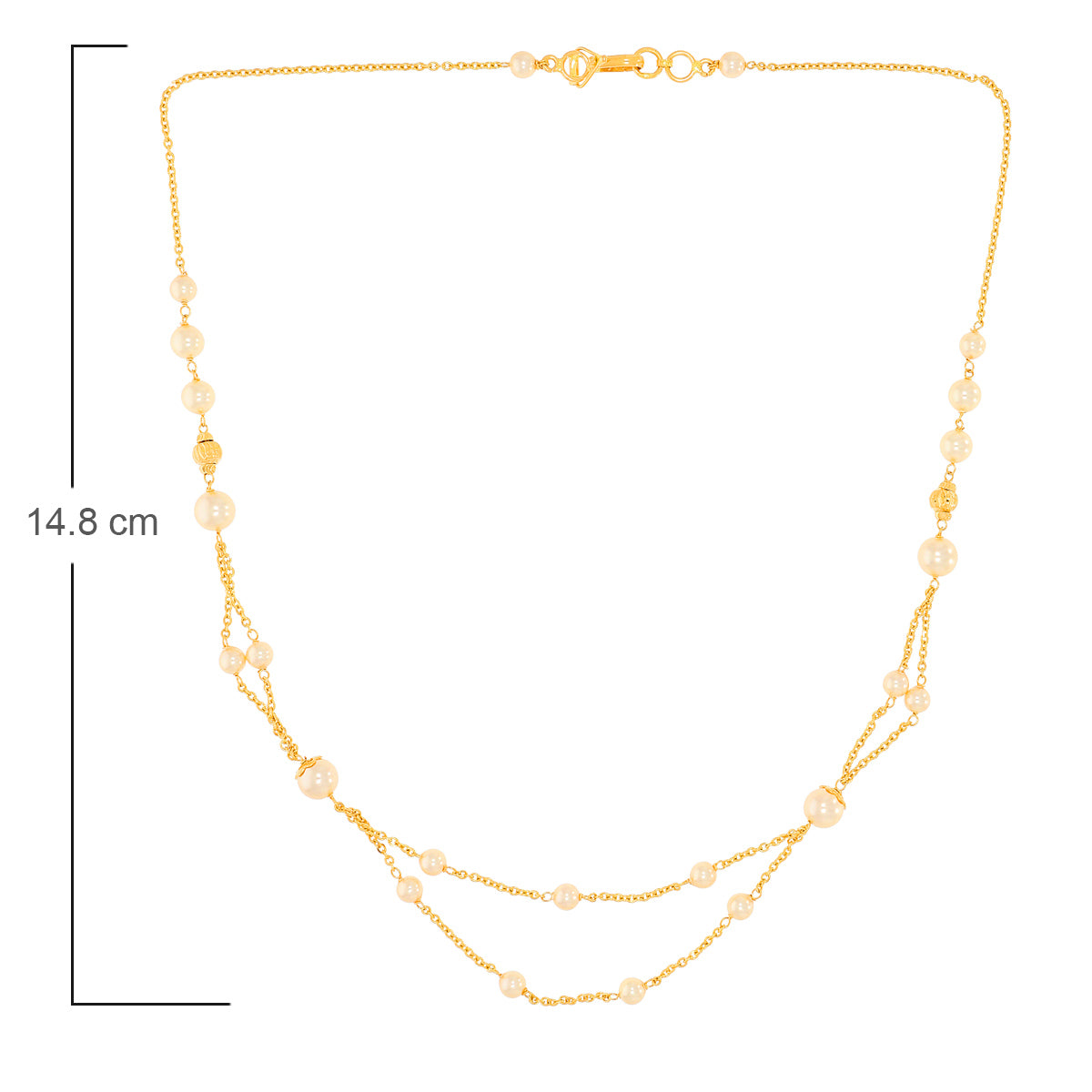 Gentle Radiance Gold Mala