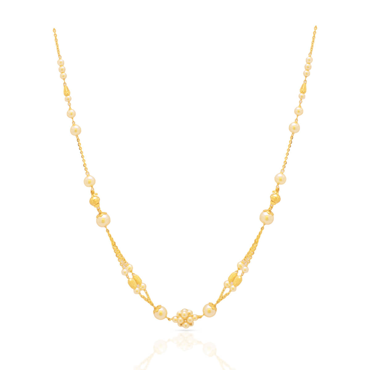 Stunning Mehrunisa Gold Mala