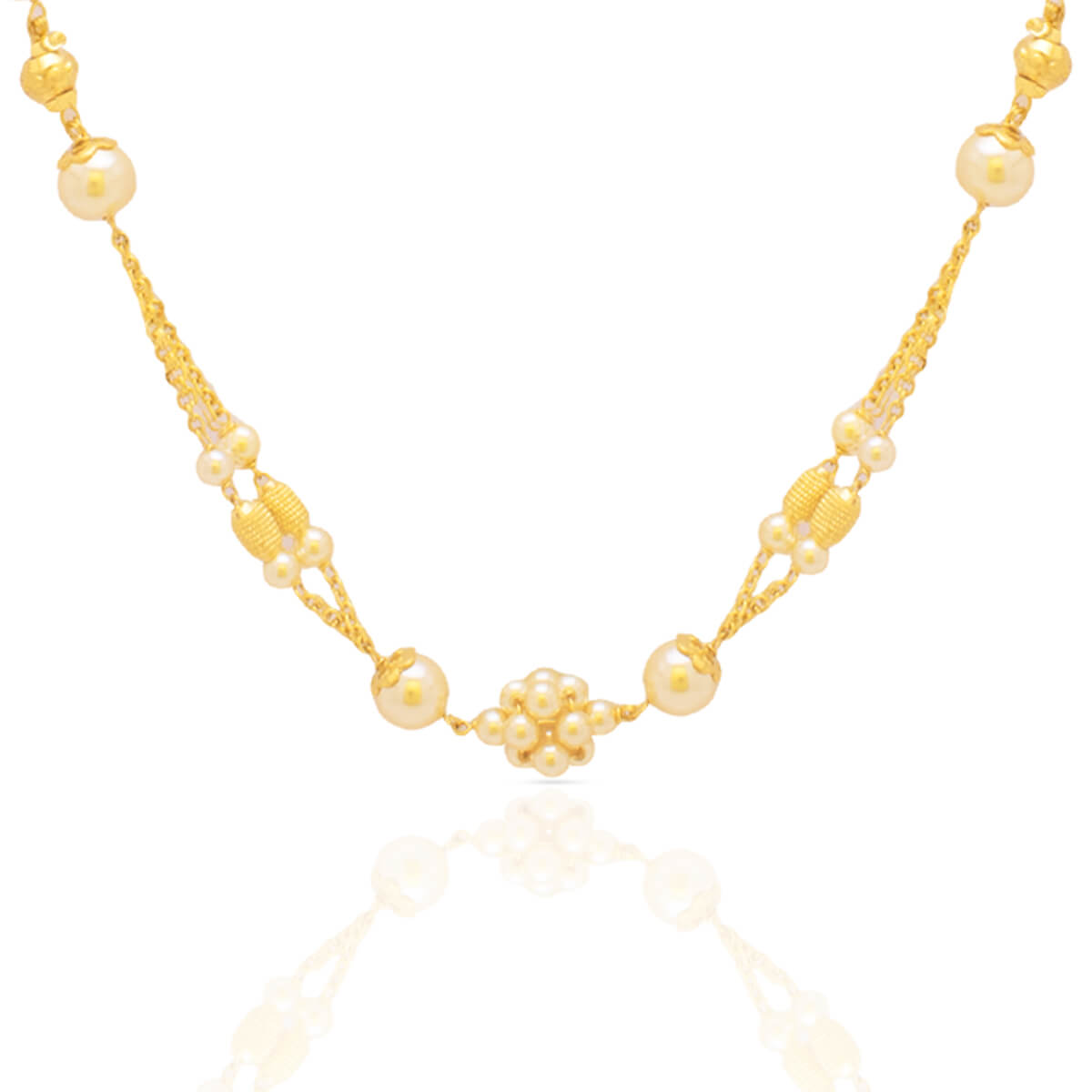 Stunning Mehrunisa Gold Mala