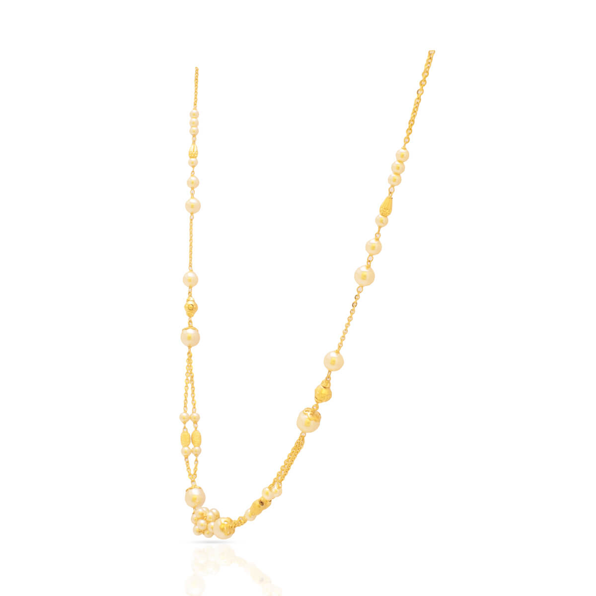 Stunning Mehrunisa Gold Mala