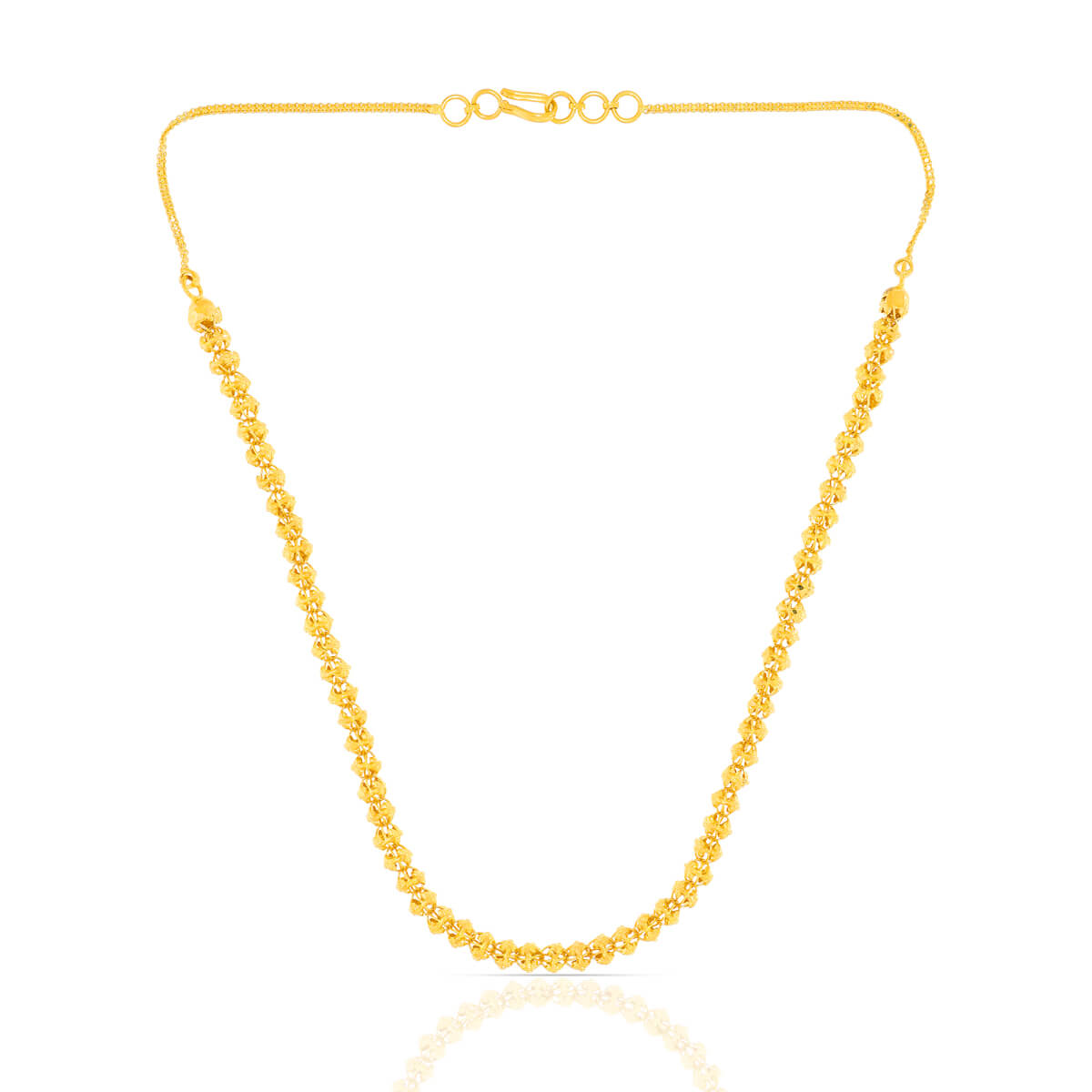Refined Grace Gold Short Necklace