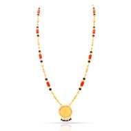 Chroma Charm Long Gold Necklace