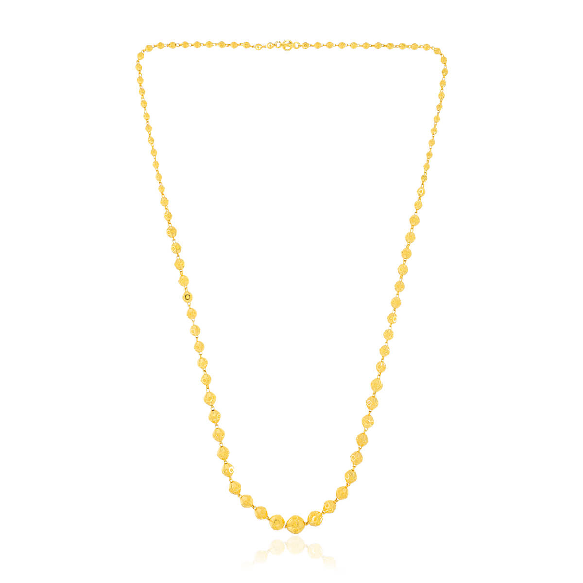 Delicate Shine Gold Mala