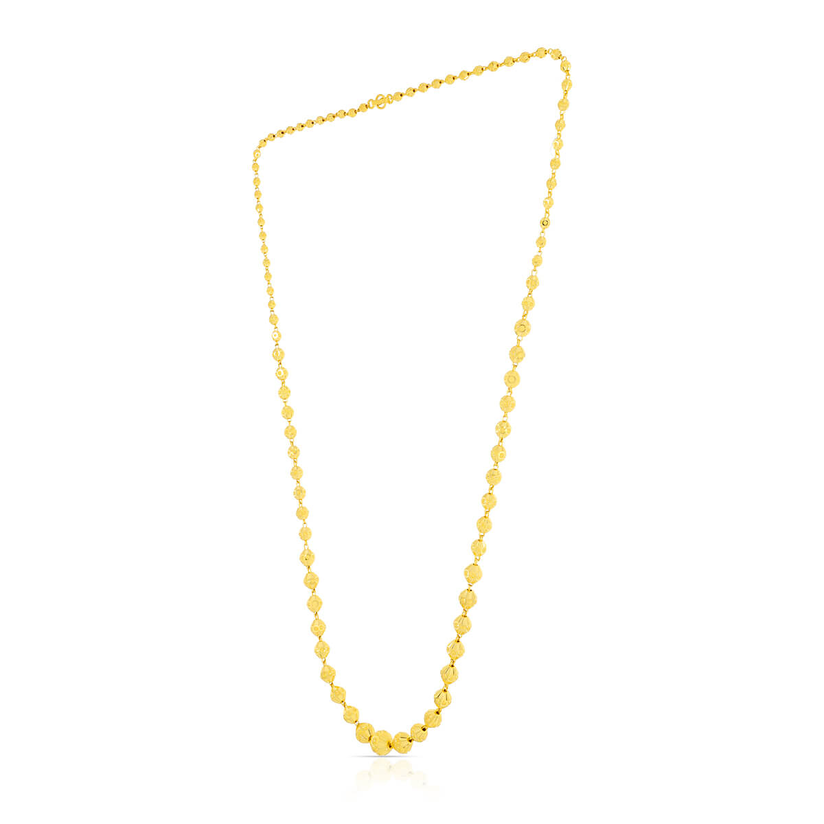 Delicate Shine Gold Mala
