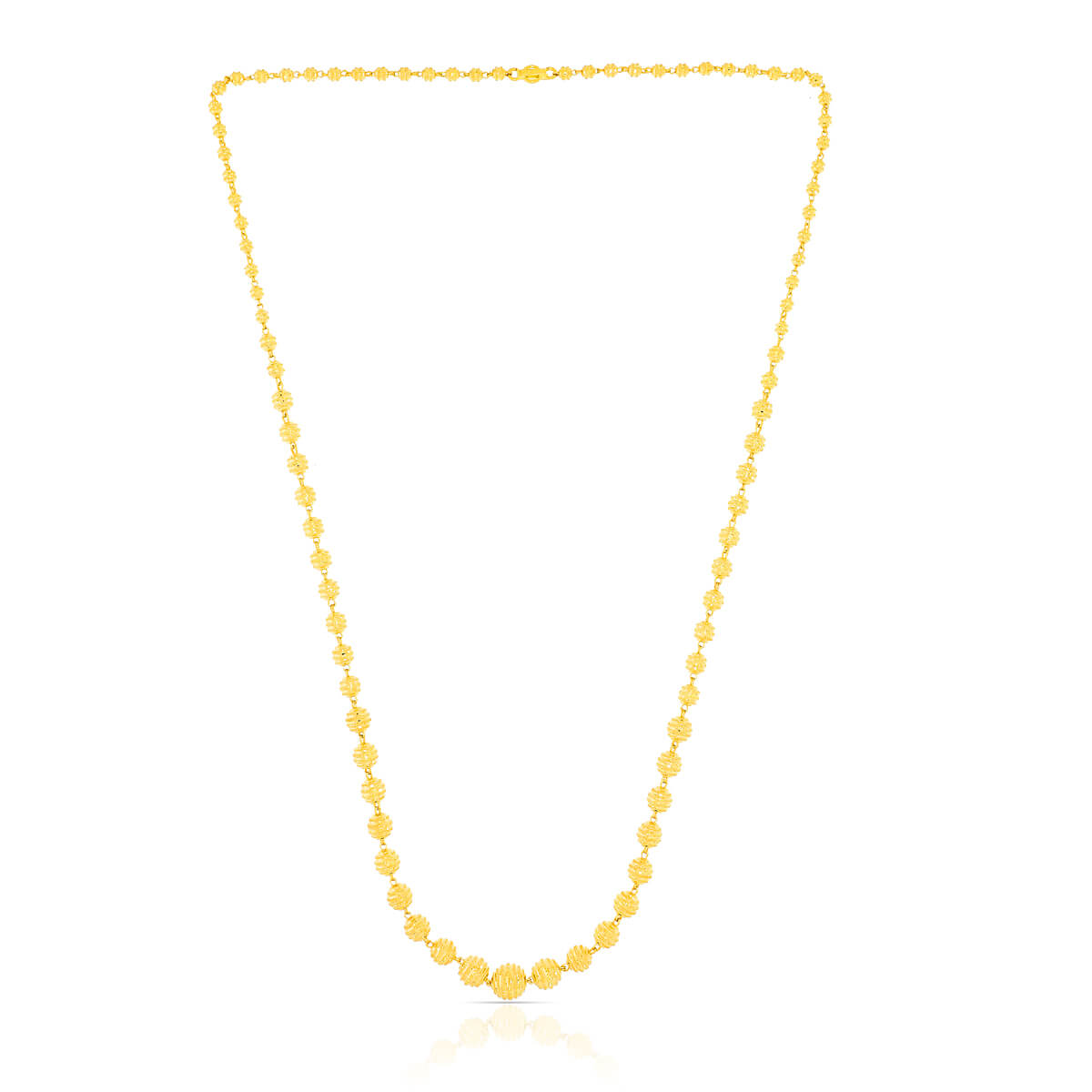 Subtle Gleam Gold Mala