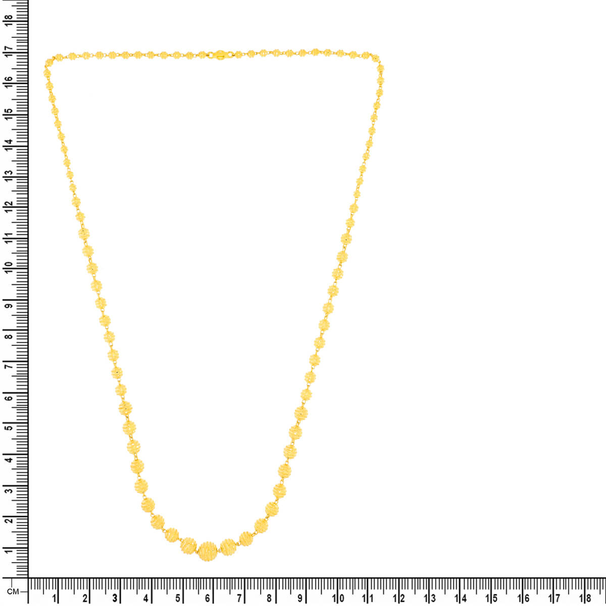 Subtle Gleam Gold Mala