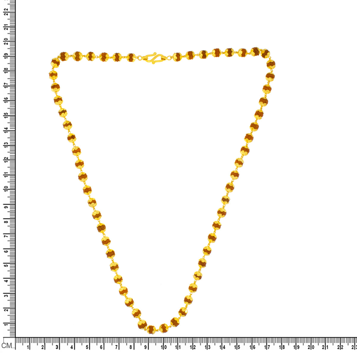 Radiant Charm Gold Mala