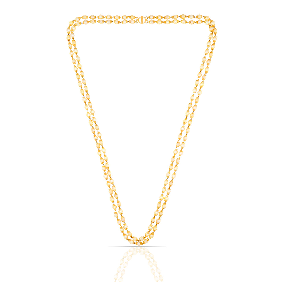 Soft Radiance Gold Mala