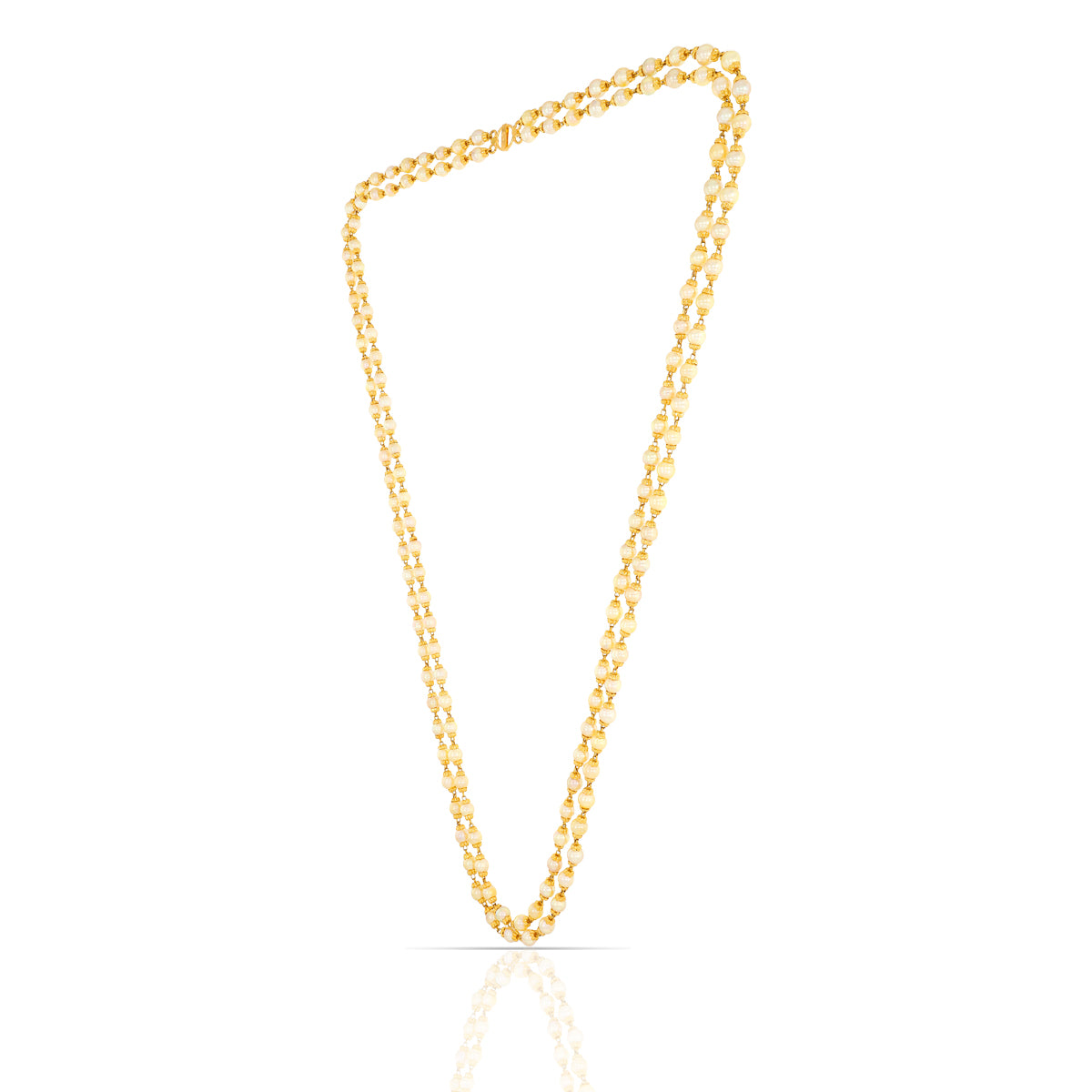 Soft Radiance Gold Mala