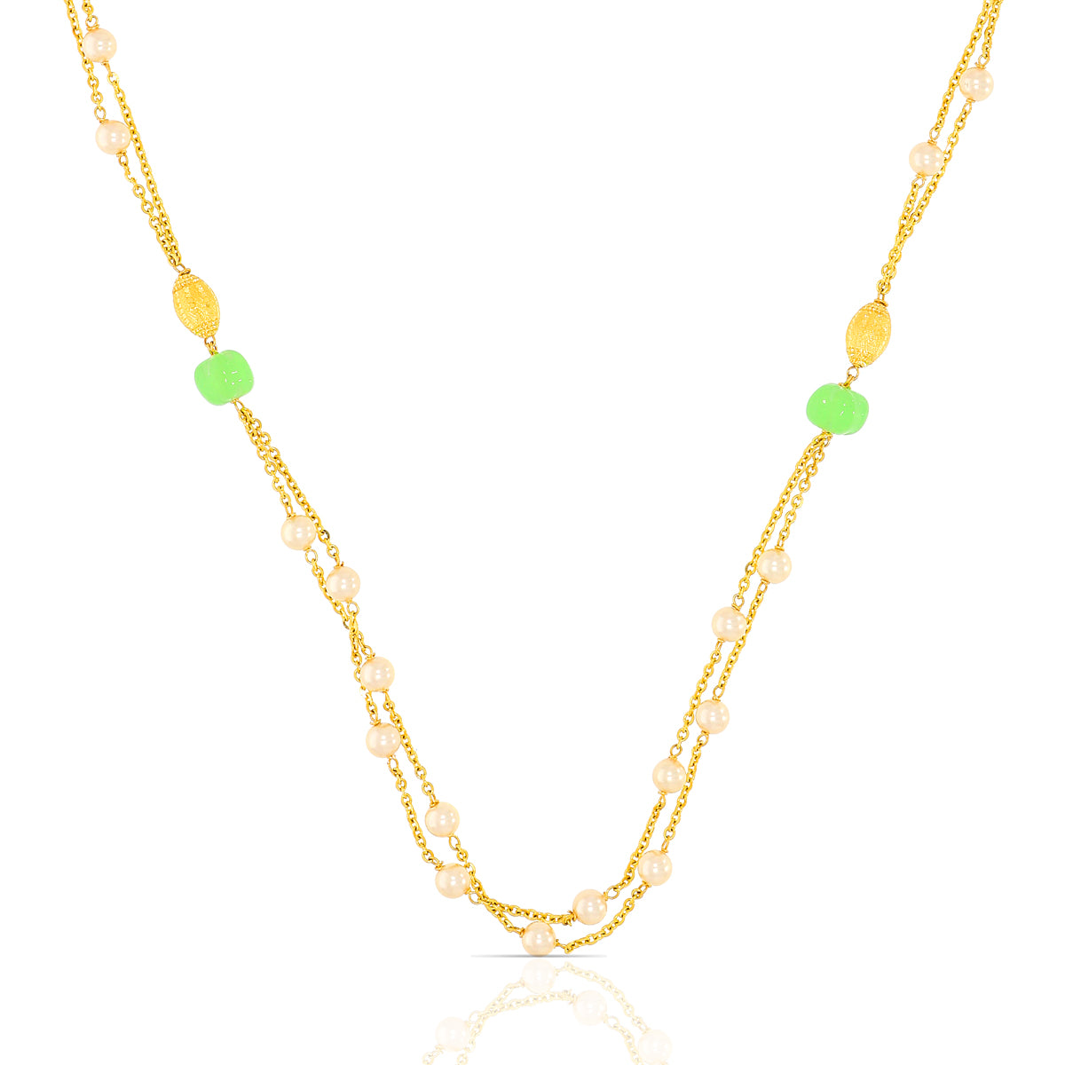 Lightbeam Grace Gold Mala