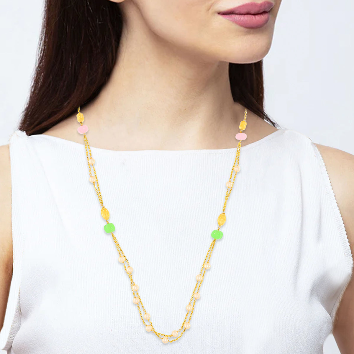 Lightbeam Grace Gold Mala
