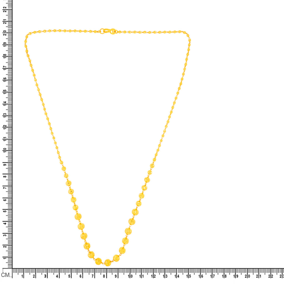 Airy Glow Gold Mala