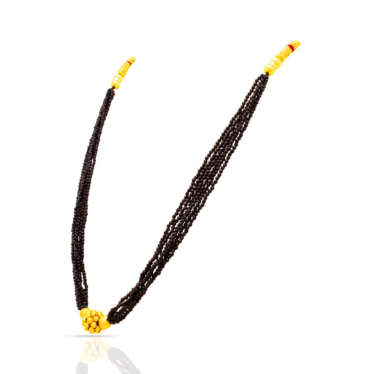 Dark Harmony Gold Mala