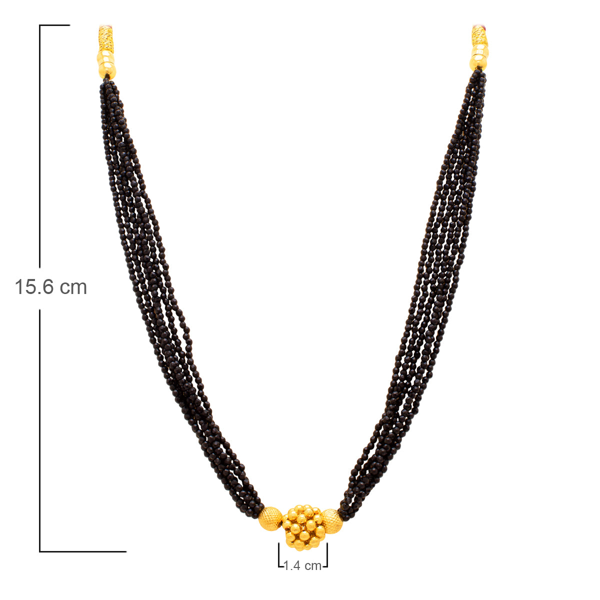 Dark Harmony Gold Mala