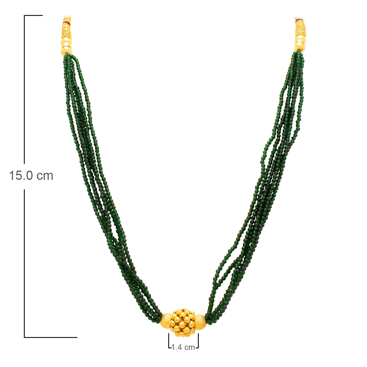 Nature'S Blessing Gold Mala