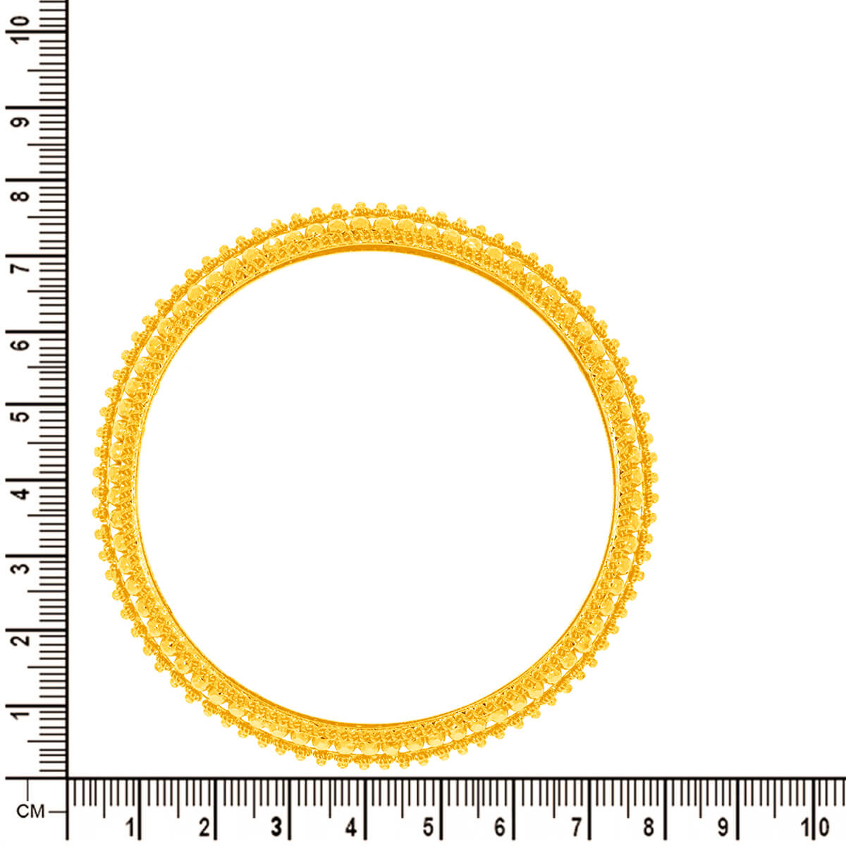 Classy Captivating Glow Gold Bangle