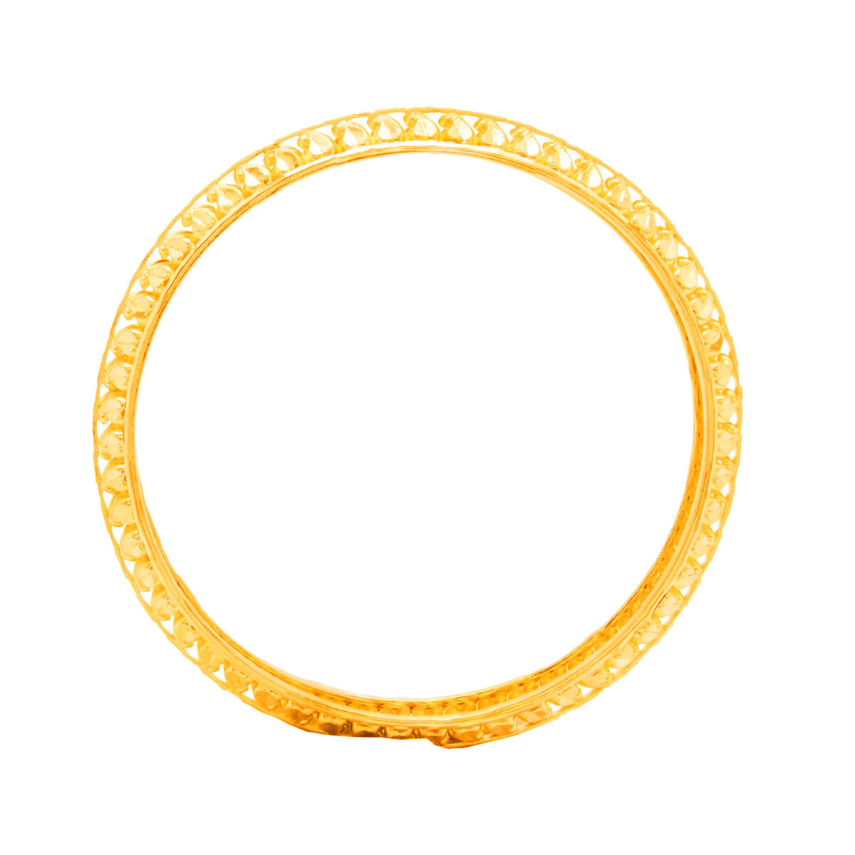 Stunning Grace Gold Bangle