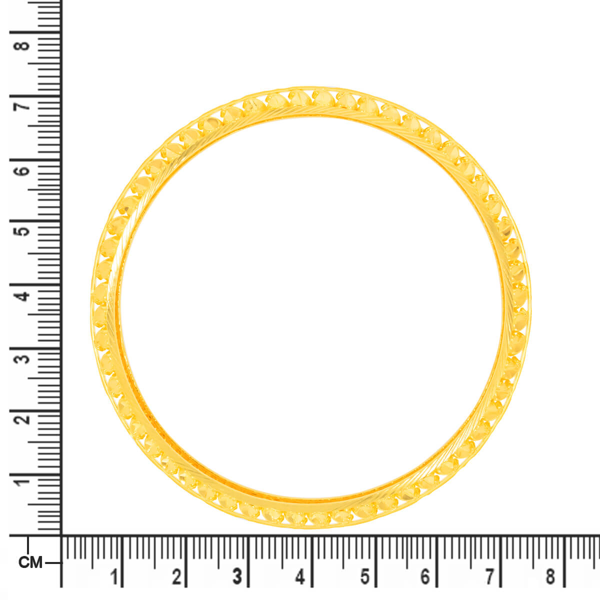 Slim Splendour Gold Bangle