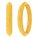 Gold Bangle with Vintage Flair