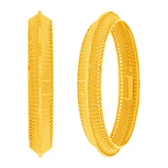 Gracile Shine Gold Bangle