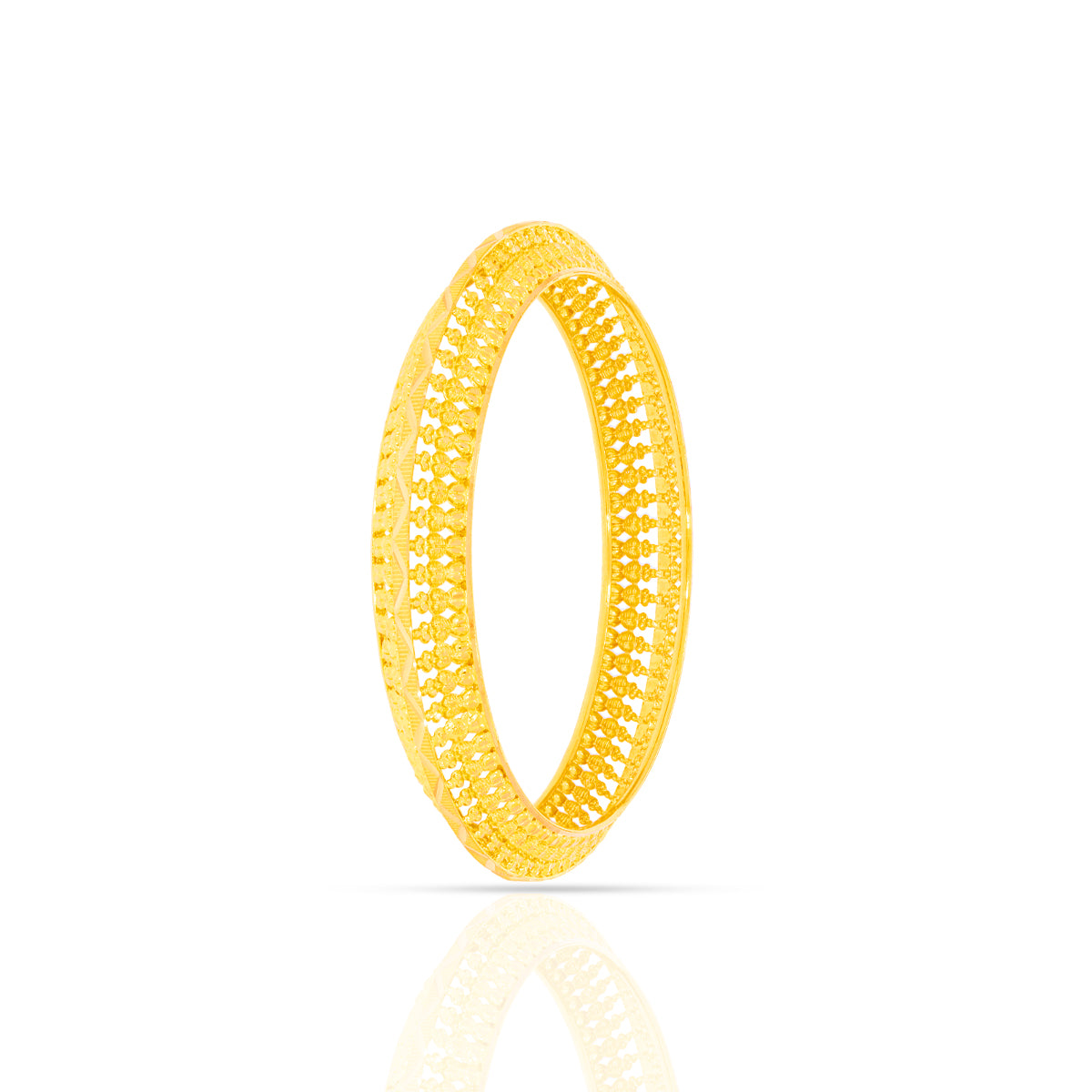 Exquisite Glow Gold Bangle