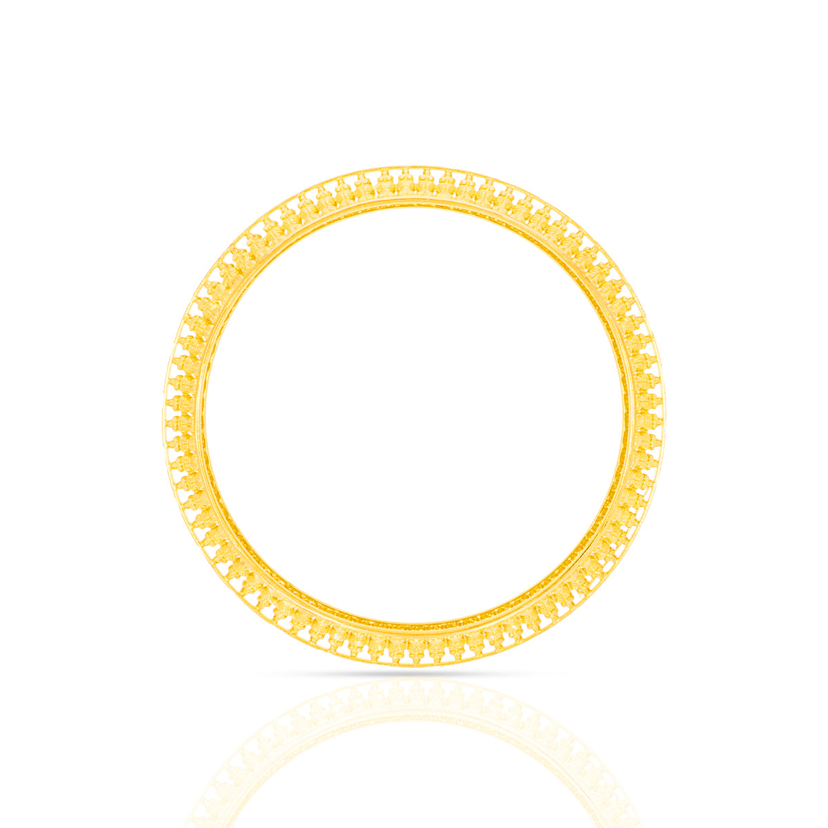 Exquisite Glow Gold Bangle