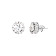 Classic Solitaire Silver Studs