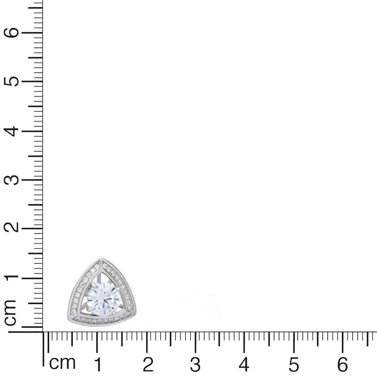 Alluring Trilliant Zirconia Studs